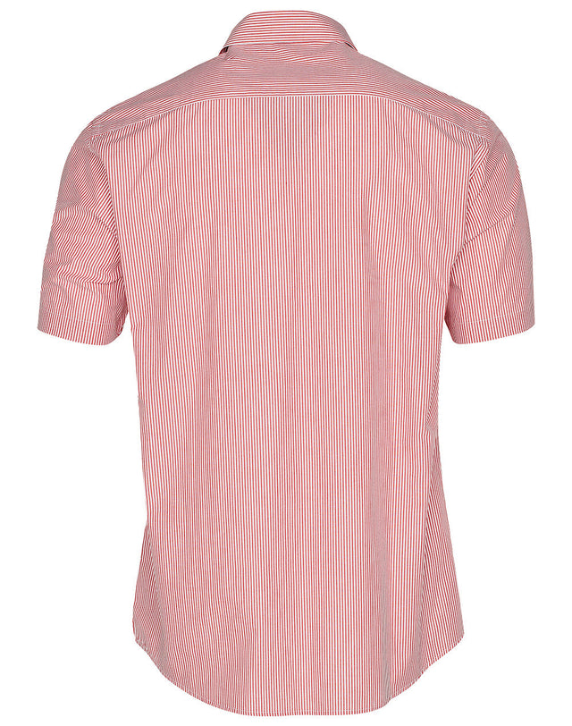 Benchmark M7231 Men's Balance Stripe Short Sleeve Shirt