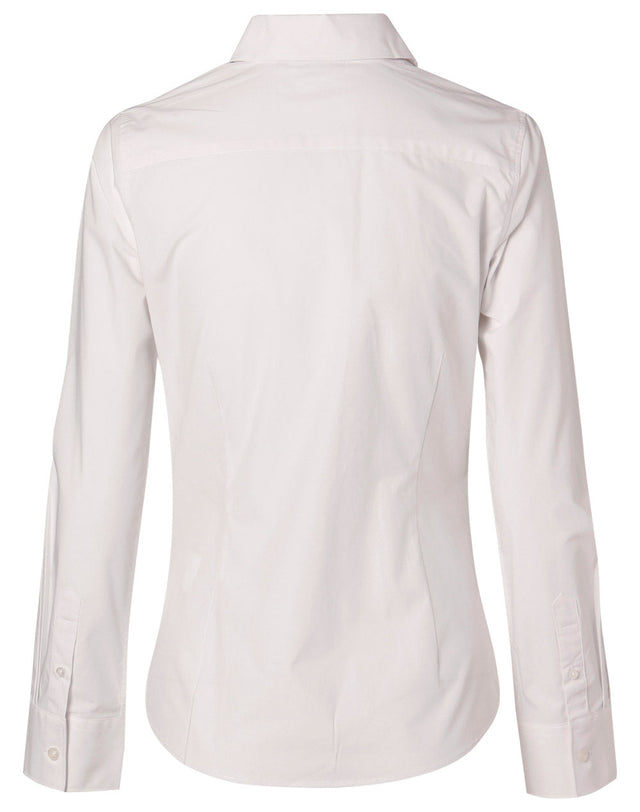 Benchmark M8030L Women's Fine Twill Long Sleeve Shirt
