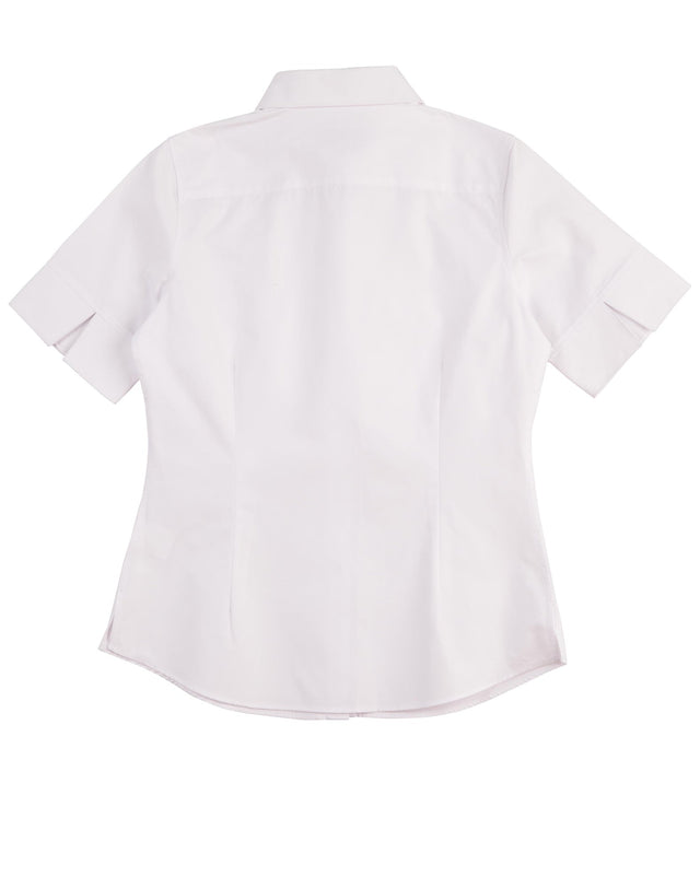 Benchmark M8040S Women's CVC Oxford Short Sleeve Shirt