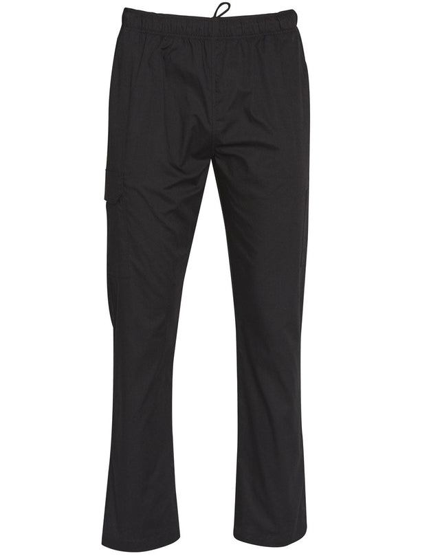 Benchmark CP03 MENS FUNCTIONAL CHEF PANTS Black Black