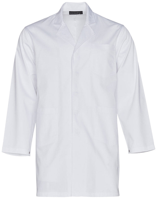 Benchmark M7632 Unisex Long Sleeve Lab Coat