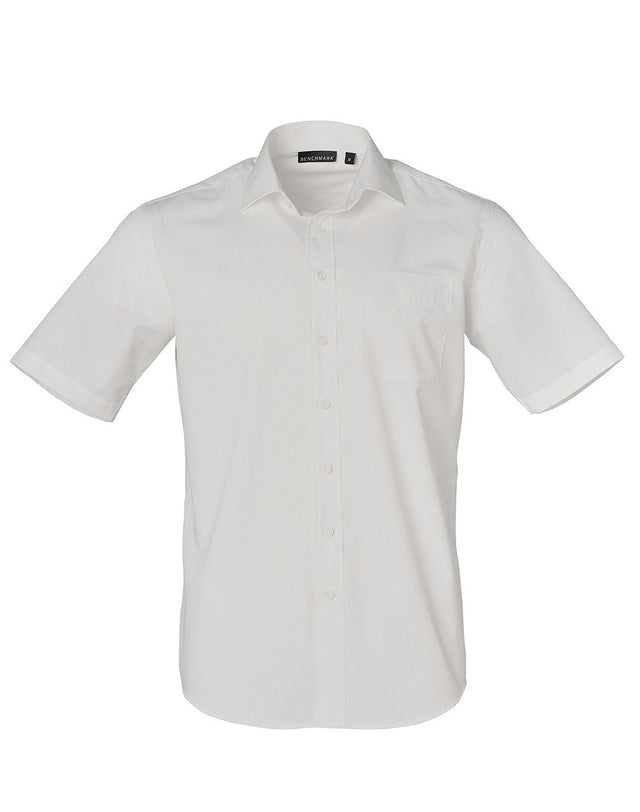 Benchmark M7110S BARKLEY MENS TAPED SEAM SHORT SLEEVE SHIRT