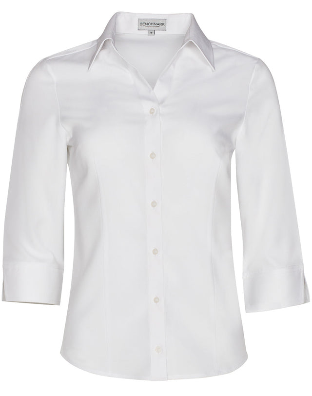 Benchmark M8600Q Women's CoolDry 3/4 Sleeve Shirt