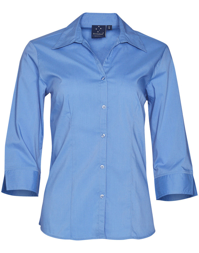 Benchmark BS07Q Women's Teflon Executive 3/4 Sleeve Shirt