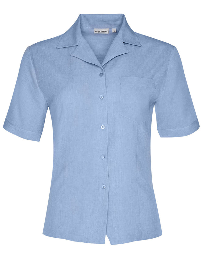 Benchmark M8614S Women's CoolDry Short Sleeve Overblouse