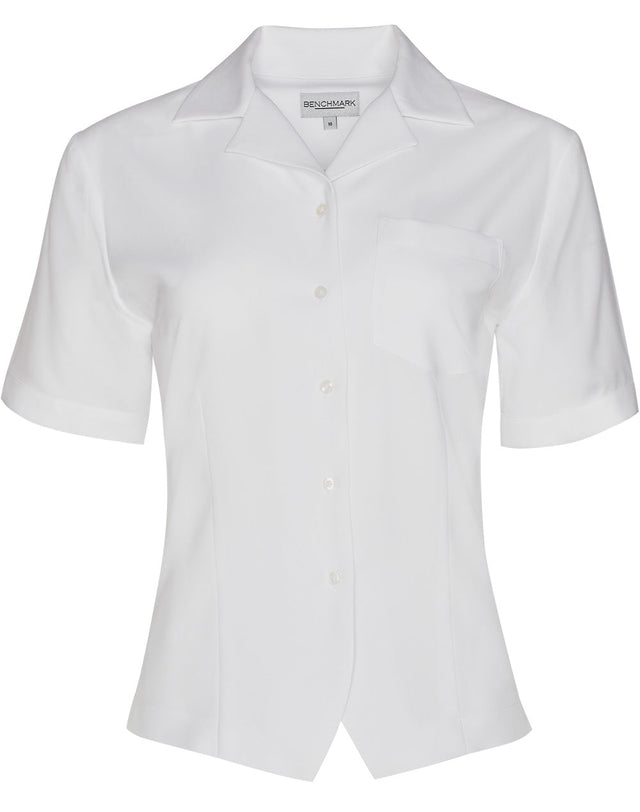 Benchmark M8614S Women's CoolDry Short Sleeve Overblouse