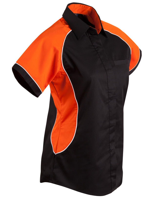 Benchmark BS16 Women's Arena Tri-Colour Contrast Shirt