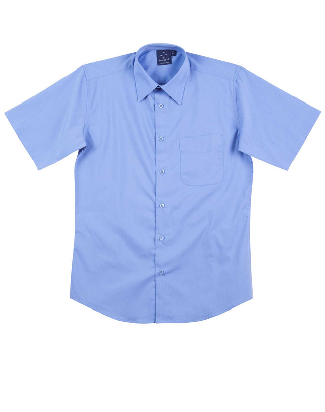 Benchmark BS08S Men's Telfon Executive Short Sleeve Shirt