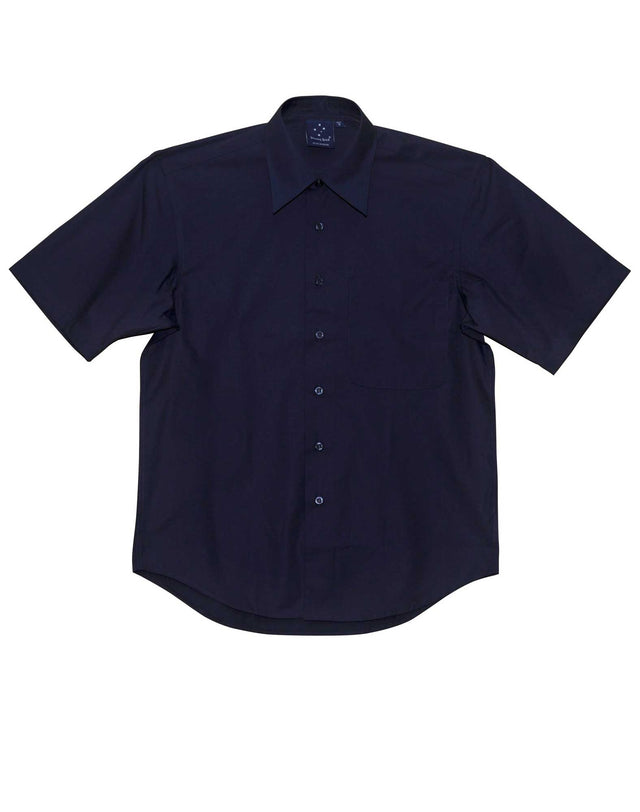 Benchmark BS08S Men's Telfon Executive Short Sleeve Shirt