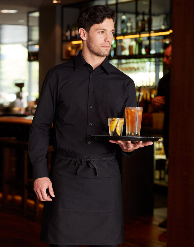 Benchmark M7020L Men's Cotton/Poly Stretch Long Sheeve Shirt