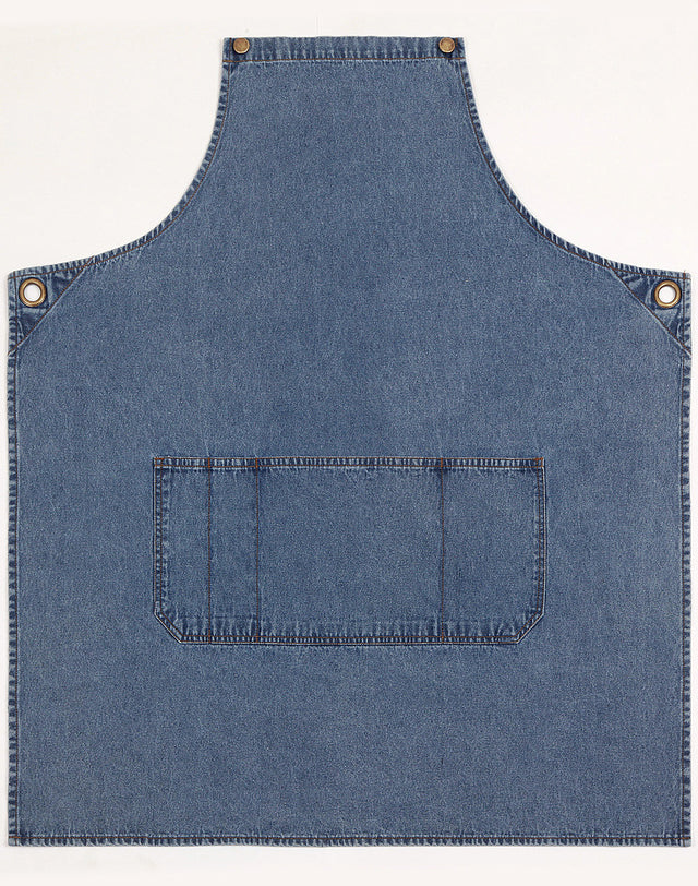 Benchmark AP09 East Village Denim Bib Apron