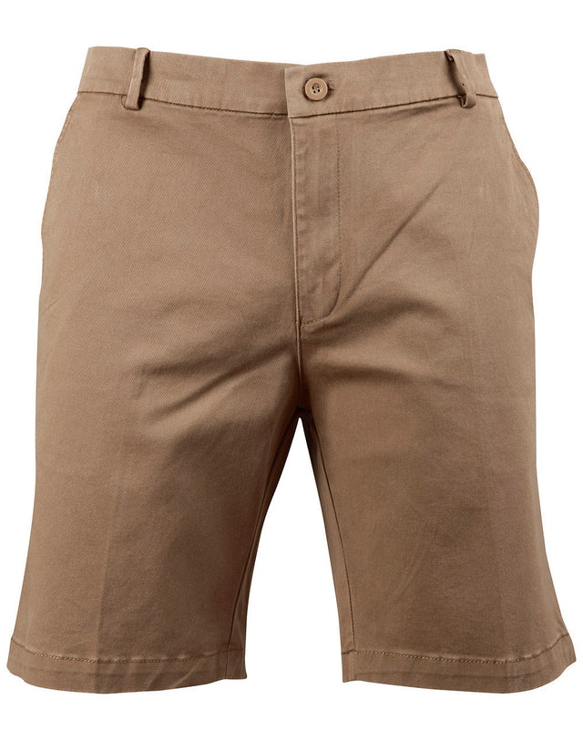 M9381 MENS STRETCH SLIMFIT BOSTON CHINO SHORTS