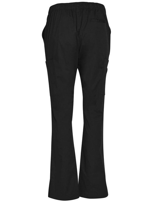 Benchmark M9720 LADIES SEMI-ELASTIC WAIST TIE SOLID COLOUR SCRUB PANTS