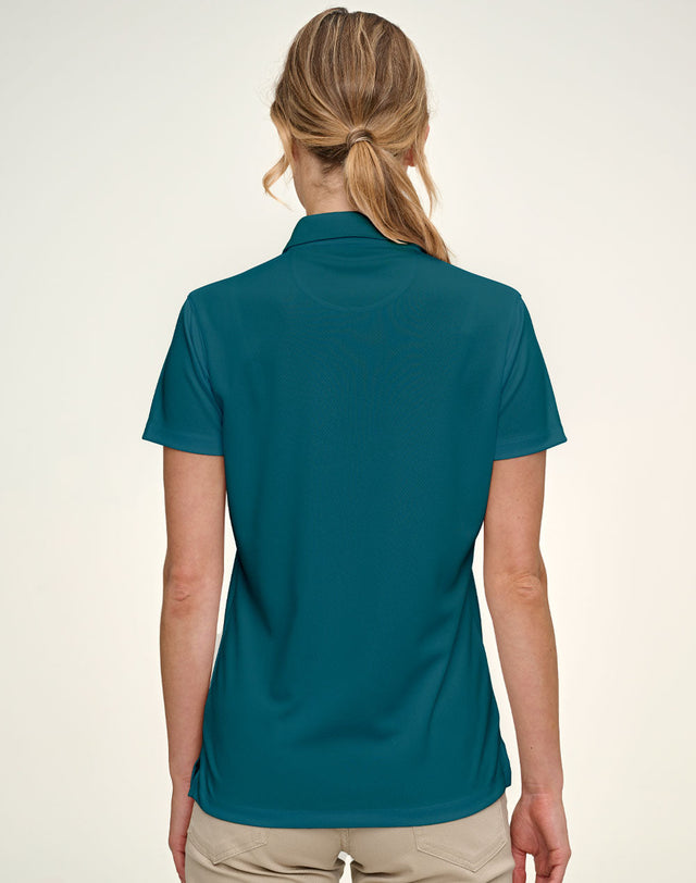 PS96 SUSTAINABLE JACQUARD KNIT POLO Ladies