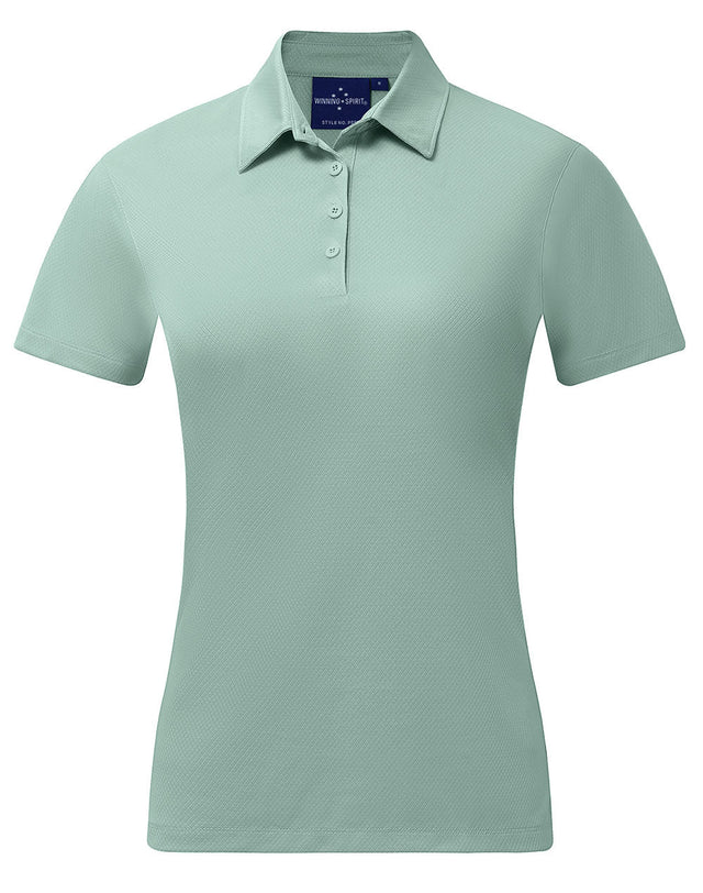 PS96 SUSTAINABLE JACQUARD KNIT POLO Ladies