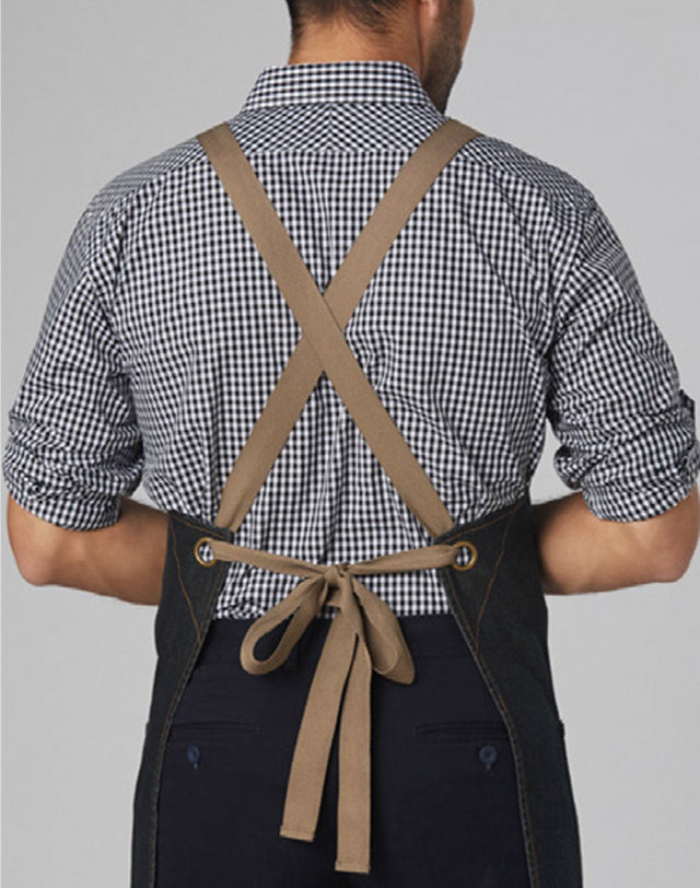 Benchmark AP09 East Village Denim Bib Apron