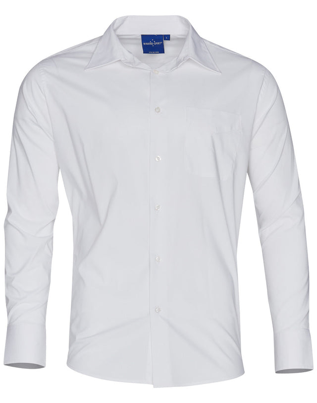 Benchmark BS08L Men's Teflon Executive Long Sleeve Shirt