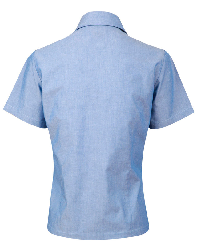 Benchmark BS05 Ladies Chambray Short Sleeve