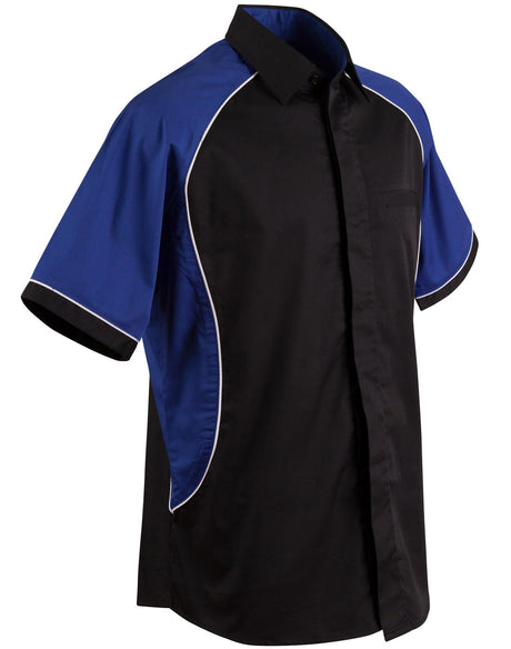Benchmark BS15 Men's Arena Tri-Colour Contrast Shirt